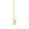 Pear Cut Pendant with Diamond Bail | 1.50 CT