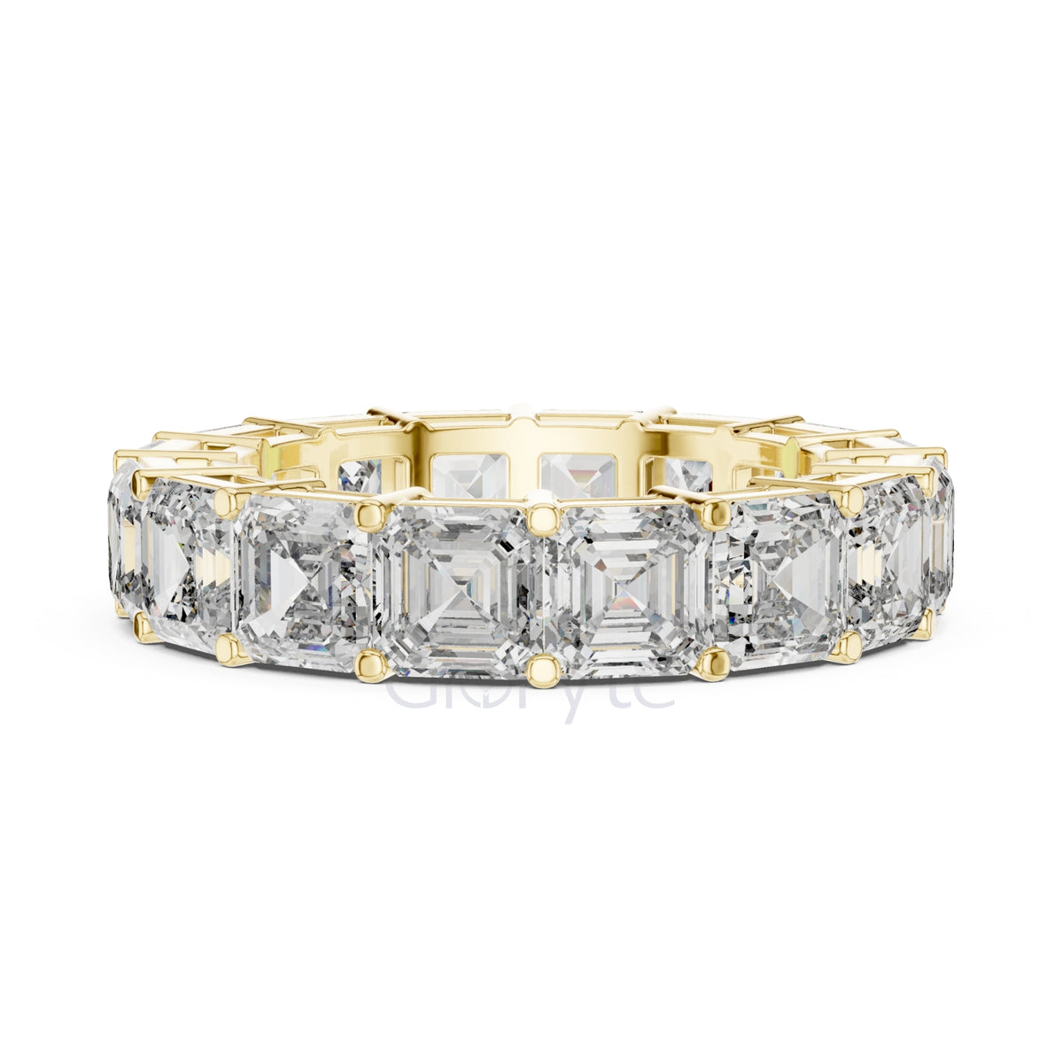 Asscher Cut Diamond Eternity Band