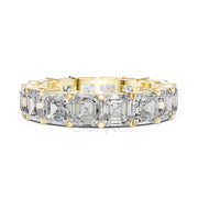 Asscher Cut Diamond Eternity Band