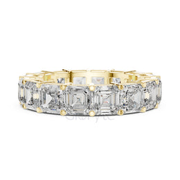 Asscher Cut Diamond Eternity Band