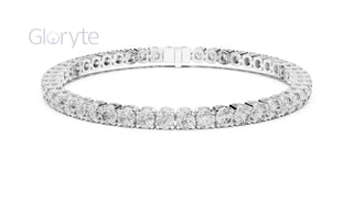 Round Cut Diamond Tennis Bracelet (3.30mm)