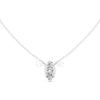 Marquise Cut Bezel Pendant Necklace | 1.5 CT