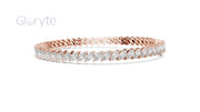 Marquise Cut Diamond Tennis Bracelet