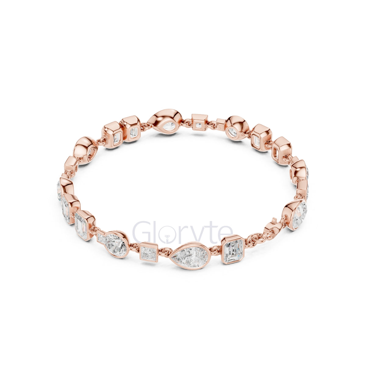 Cluster Diamond Bracelet