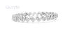 Diamond Wave Tennis Bracelet 3.80mm