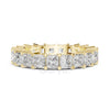 Princess Cut Diamond Eternity Band