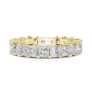 Princess Cut Diamond Eternity Band