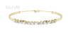 Mixed Cut Diamond Chain Bracelet