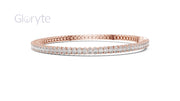 Oval Cut Diamond Tennis Bracelet