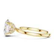 Solitaire Tulip Diamond Ring | 2 Carat Engagement Rings