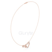 Heart Diamond Pendant Necklace