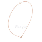 Diamond Cluster V-Shaped Necklace