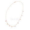 Dangling Diamond Station Necklace
