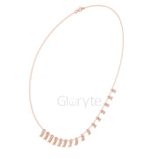 Baguette Diamond Necklace