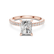 1.5ct Diamond Ring with Marquise & Round Accents