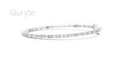 Baguette Cut Diamond Tennis Bracelet