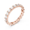 Baguette Diamond Eternity Band – Lab-Grown & Moissanite