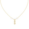 Three-Stone Diamond Pendant Necklace (1.11 CT)