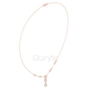 Pear Drop Diamond Necklace