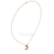 Two-Stone Diamond Pendant Necklace