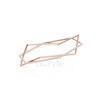 Geometric Diamond Bangle