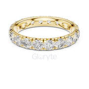 Round Cut Diamond Eternity Band