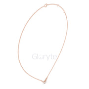 Diamond Cluster V-Shaped Necklace