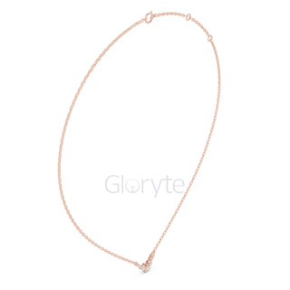 Diamond Cluster V-Shaped Necklace