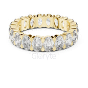 Oval Cut Diamond Eternity Band