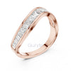 Elegant Channel Set Baguette Diamond Band Ring