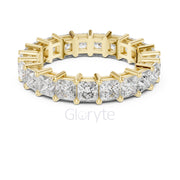 Princess Cut Diamond Eternity Band