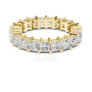 Princess Cut Diamond Eternity Band