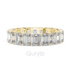 Emerald Cut Diamond Eternity Ring – Classic Full Circle Ring
