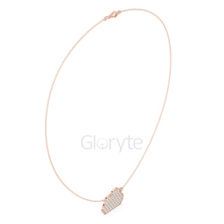 Cloud Diamond Pendant Necklace