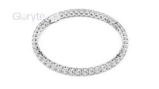 Round Cut Diamond Tennis Bracelet (3.30mm)