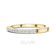 Open Pavé Diamond Band | Lab-Grown |