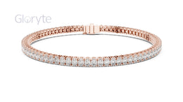 Oval Cut Diamond Tennis Bracelet
