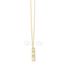 Three-Stone Diamond Pendant Necklace (1.11 CT)