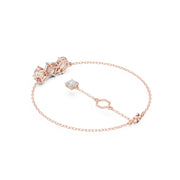 Three-Stone Diamond Tail Bracelet