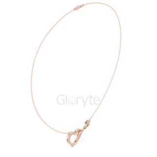 Heart Diamond Pendant Necklace