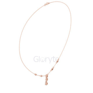 Pear Drop Diamond Necklace