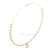 Eternal Grace Pear Diamond Necklace