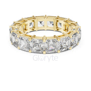Asscher Cut Diamond Eternity Band