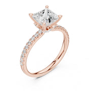 1.5ct Diamond Ring with Marquise & Round Accents