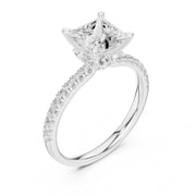 1.5ct Diamond Ring with Marquise & Round Accents