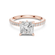 1.5ct Diamond Ring with Marquise & Round Accents