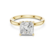 Solitaire Tulip Diamond Ring | 2 Carat Engagement Rings