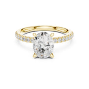 1.5ct Diamond Ring with Marquise & Round Accents