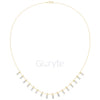 Baguette Diamond Necklace
