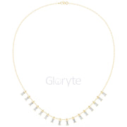 Baguette Diamond Necklace